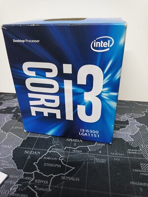 Intel Core i3-6300 SR2HA Dual Core Prozessor 3,8 GHz, Sockel LGA1151.51W CPU