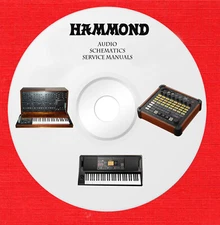 Hammond Audio Repair Service owner manuals on 1 dvd in pdf format 