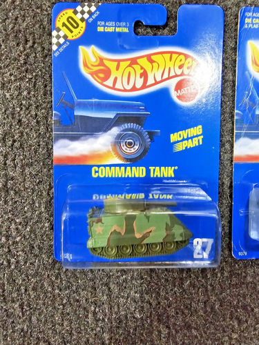 Hot Wheels Vintage Moving Parts Vintage Troop Convoy #7 & Command Tank #27 - Picture 4 of 24