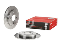 Paar Hintere Bremsscheiben Geeignet FüR Ford Fiesta V/Vi Und Ford Focus - Brembo