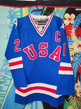 Vintage Reebok/CCM USA Hockey team Jersey 21 Eruzione mwns size M/L 44 