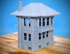 Z Scale - Weirton Junction Signal House WV - 1:220 Scale Building