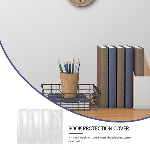 3 PCS A5 Buchcover Student Transparente Buchfolie Buchumschlagfolie - Afbeelding 2 van 12