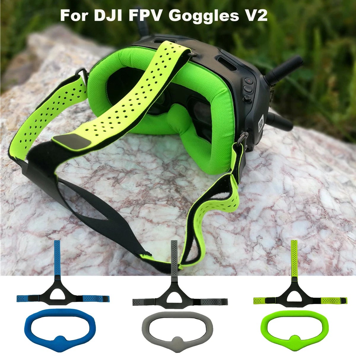 HEAD Goggle Strap Green