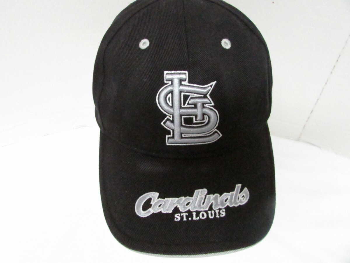 St Louis Cardinals Black Ball Cap Twins Enterprise Adjustable Cotton Genuine