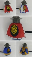 Capes and Cloaks [13 Variants] for Lego Minifigures [Castle Royal Knights]