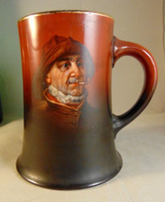 W H Tatler Tankard Atlantic City Souvenir Grizzled old Fisherman ca 1910
