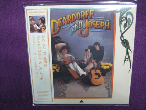 Daniel Deardorff AND Marcus Joseph / Deardorff & Joseph SAMETITLE MINI LP CD NEW - Picture 1 of 1