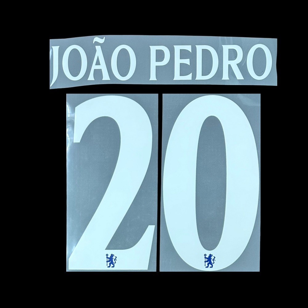 OFFICIAL JOAO PEDRO #20 Chelsea FC Home 2025-26 Cup UCL