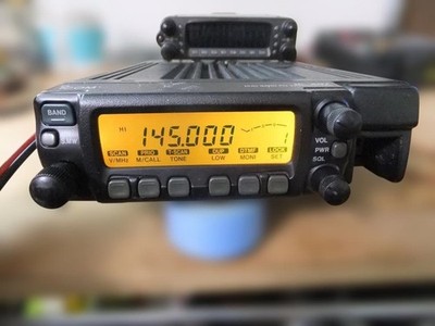 Icom IC-207D アマチュア無線機 ICOM IC-207D 50W/35W VHF/UHF Dual Band 144/430MHz Ham Radio Tested
