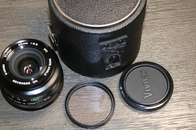 Vivitar 28mm F2.8 for Nikon Ai Manual Focus Lens LOOK