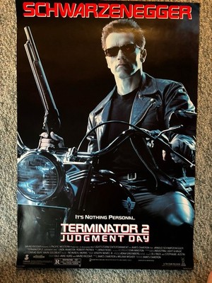 TERMINATOR 2: JUDGMENT DAY (1991) ORIGINAL MOVIE POSTER - ROLLED