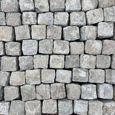 Reclaimed Granite 4" x 4" London Street Cobbles - Bulk Bag