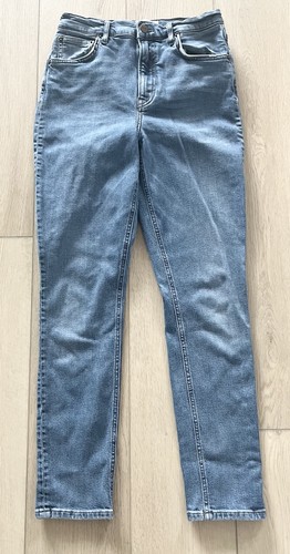 Reformation High Rise Skinny Crop Medium Wash Blue Jeans Women's Size 26