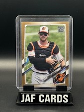 2021 Topps Update Gold Parallel Chance Sisco Baltimore Orioles /2021 SP