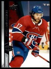 2020-21 UPPER DECK HOCKEY CARD JOSH ANDERSON #572 MONTREAL CANADIENS 5820