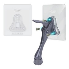 HASHI Door Stopper Self-Adhesive Traceless Mounted Screw Bracket Stickers. - ...