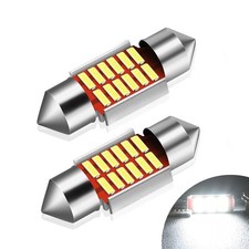 Auxito De3175 31mm Led Interior Bulb Car Truck Map Dome Light White 6000k Bright