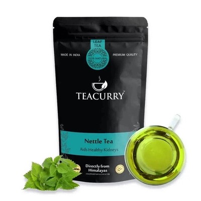 TEACURRY Nettle Tea Bags - 10 Tea Bags 20g