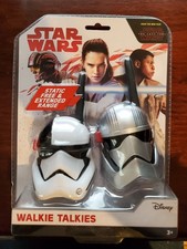 New Disney Star Wars Walkie Talkies, static free extended range