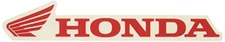 Factory Effex 04-2660 Logo Stickers, Honda 8"