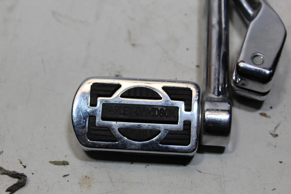 Juego de frenos de palanca de cambios de piso Harley Touring Softail Nostalgia OEM cromado Foto 3 de 4