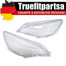 2x SCHEINWERFER GLAS SCHEINWERFERGLAS RECHTS+LINKS für OPEL Astra J  