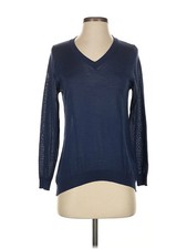 Fragonard Women Blue Pullover Sweater S