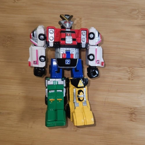 Rescue Megazord Power Rangers Turbo 5" Zord Figure 1997 Bandai Vintage Works