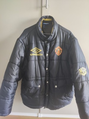 Puffer Jacket Manchester United 90s Very Rare Umbro Trainingsjacke