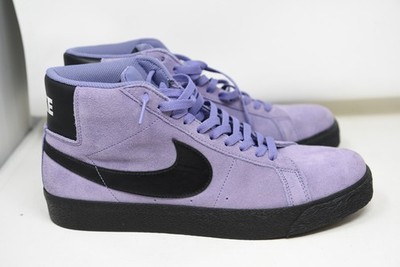 Nike SB Zoom Blazer Mid Skate Dusty Amethyst Black Mens 11 - FD0731-500