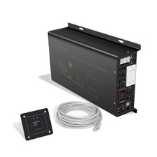 WZRELB Pure Sine Wave Power Inverter 3000W 24VDC to 120VAC 6000W Peak Dual AC...