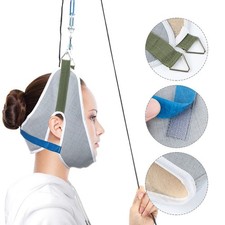 Over The Door Cervical Neck Traction Unit Kit Professional Grade Home Head Brace