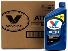 Valvoline DEX/MERC ATF Automatic Transmission Fluid 1 QT, Case of 6