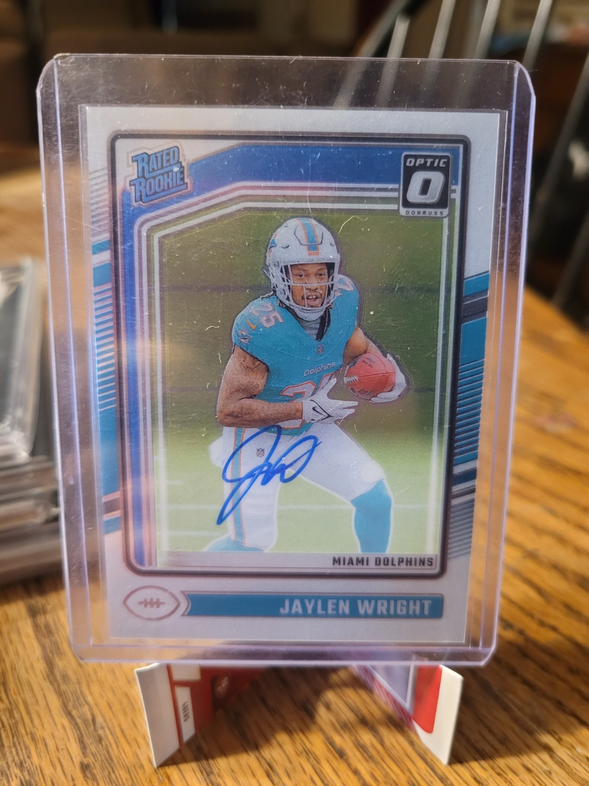 2024 Panini Donruss Optic - Rated Rookie Jaylen Wright Autographs /325 (AU, RC)
