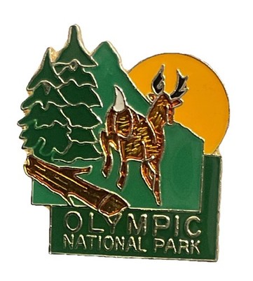 Olympic National Park Whitetail Buck Pin CA3