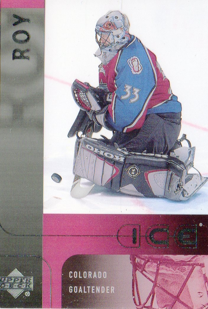 2001-02 Upper Deck Ice #8 Patrick Roy Card
