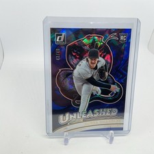 2026 Panini Donruss #3 Bubba Chandler Unleashed Blue 43/49 RC Pirates