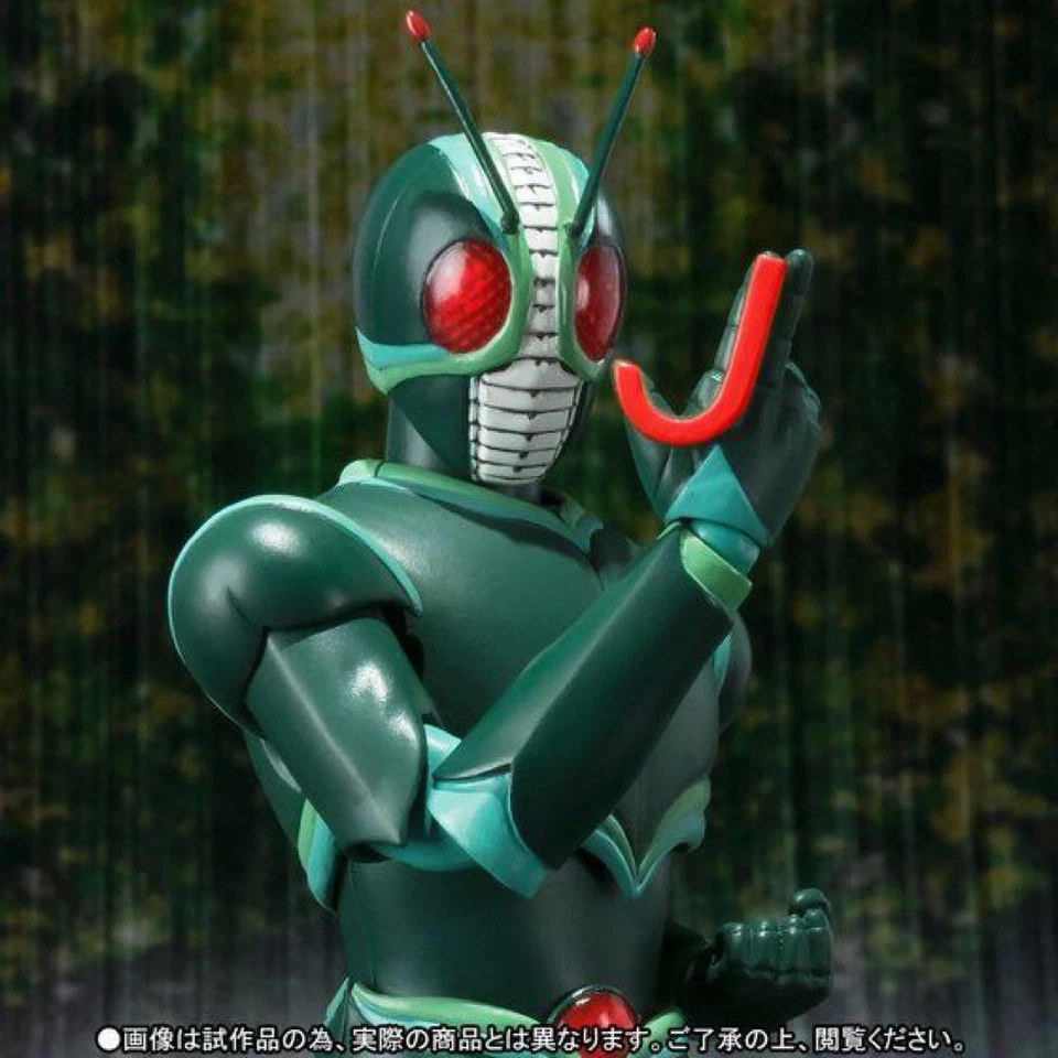 Figura de acción BANDAI S.H.Figuarts Masked Kamen Rider J nueva de Japón Foto 3 de 4