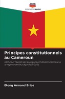 Principes Constitutionnels Au Cameroun Etong Armand Brice Taschenbuch 2025