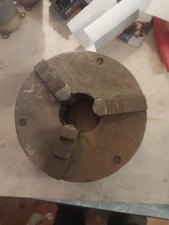 Cushman Chuck Co  3 Jaw Chuck 7.5" 2.25" Bore