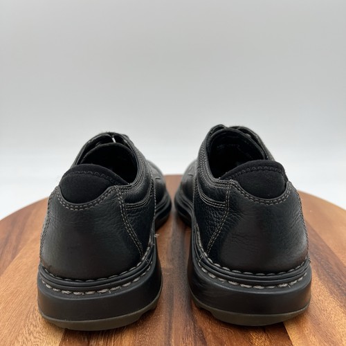 Size 8 M Timberland Mens Black Leather Oxford Casual Lace Up Shoes - Picture 7 of 12