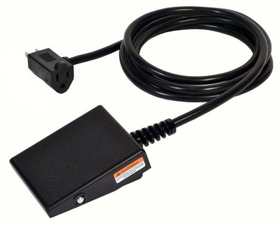 S420-1501 Foot Switch, Maintained Action (Push Toe On/Push Heel Off), 8-Ft Cable