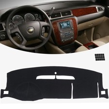 KEYOOG Dashboard Cover Dash Mat Fit for 13-07 Chevy Tahoe Suburban,Silverado 150