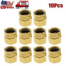 10 Garden Hose Connector 34npt To 34ght Female Swivel Hose To Pipe Fittings 10 Garden Hose Connector 34npt To 34ght Female Swivel Hose To Pipe Fittings