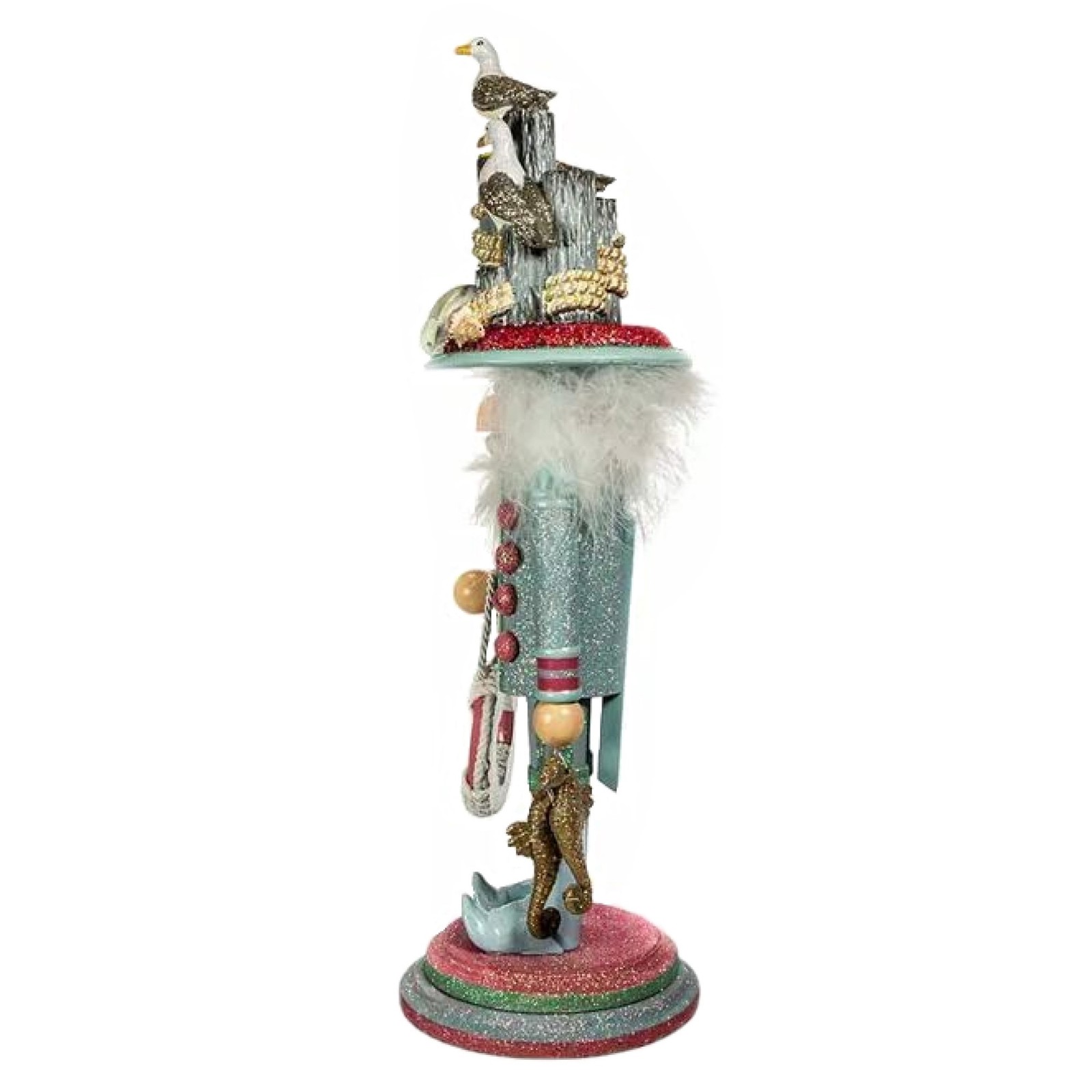 Kurt Adler Hollywood Nutcracker, Seagull Costal, 18in