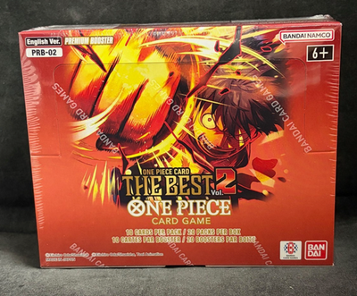 one piece prb 02 booster box english The Best Vol 2 PRB02 Premium Sleeved Pack  Double Infinity Gaming exclusive promotional cards One Piece Card Game TCG