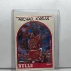 1989-90 NBA Hoops Michael Jordan #200 Chicago Bulls Basketball Card