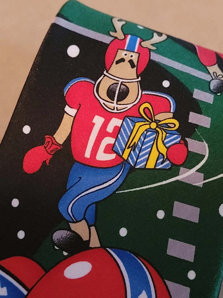 CORBATA HOMBRE TRADICIONES AMERICANAS FÚTBOL RENO TEMA 100% POLIÉSTER 57" X 4" Foto 3 de 4