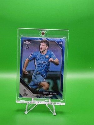 2021-22 Topps Chrome UCL James Mcatee RC 🔥🔥/150 Manchester City FC #53
